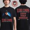 Luke Combs My Kinda Saturday Night Tour UK And EU Merch Pop Up London Dublin And Edinburgh Portrait T-Shirt