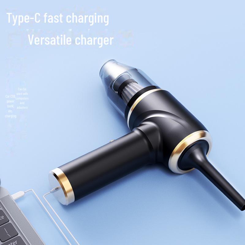 High-Power Wireless Handheld Vacuum: 3-in-1 Indoor Strong Suction, Rear Blowing for Home and Car
