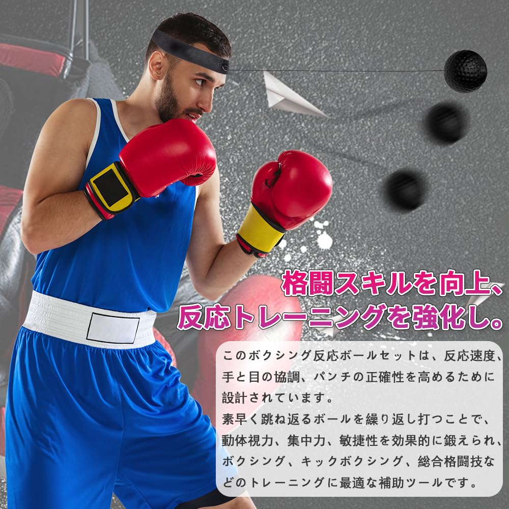KASELIN Boxing Ball Punching Ball Martial Arts Batting Practice Lightweight