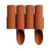 Garden Fence 4 Standard Red 2.30m