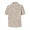 Damen modisches und lässiges Sommer V-Ausschnitt Patchwork Kurzarm Top mit floralem Druck