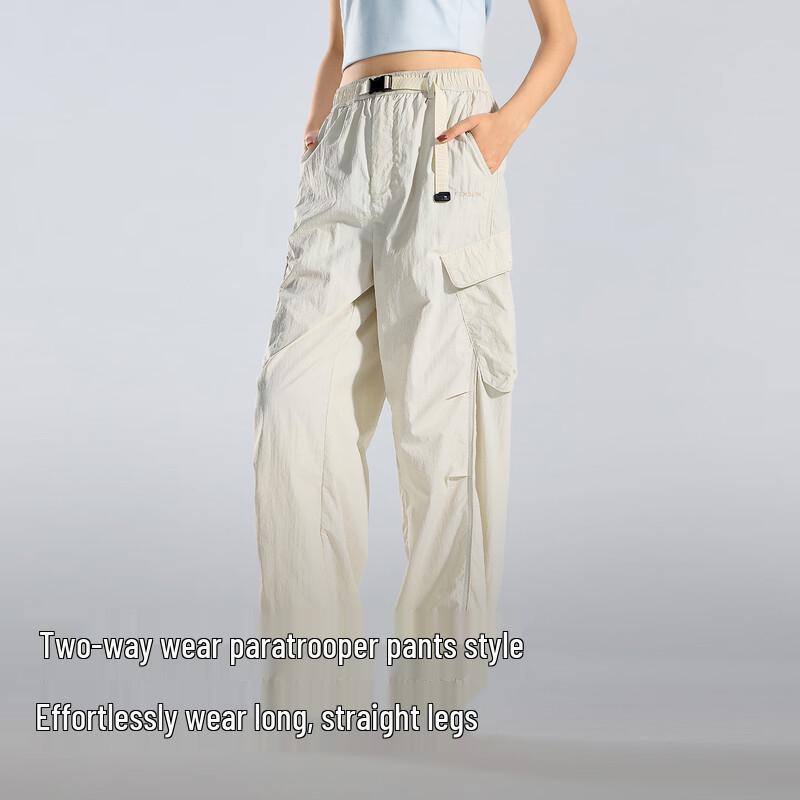 Penguin Camel Women's Cool Quick-Dry Cargo Parachute Pants