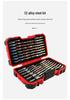 83-teiliges Elektrischer Schraubendreher & Bohrer-Set, S2 Material, Regenbogen-Bit-Steckschlüssel Magische Box