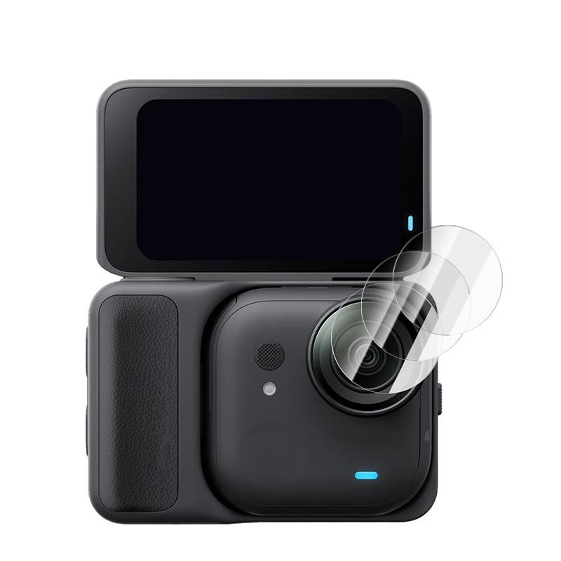 For Insta360Go Ultra Cameras Screen Protectors For Insta360 Go Ultra Screen Tempered Glass + Lens Soft Hydrogel Films Cover