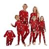 Eltern-Kind-Outfit - Weihnachtsdruck Rundhals Eltern-Kind Langarm Lange Hose Hausanzug