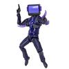 SKIBIDI TOILET Series 2 Deluxe Toilet Figure 6-inch Collectible YouTube Animation Licensed Dark TV Man