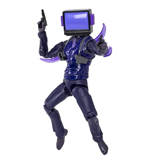 SKIBIDI TOILET Series 2 Deluxe Toilet Figure 6-inch Collectible YouTube Animation Licensed Dark TV Man