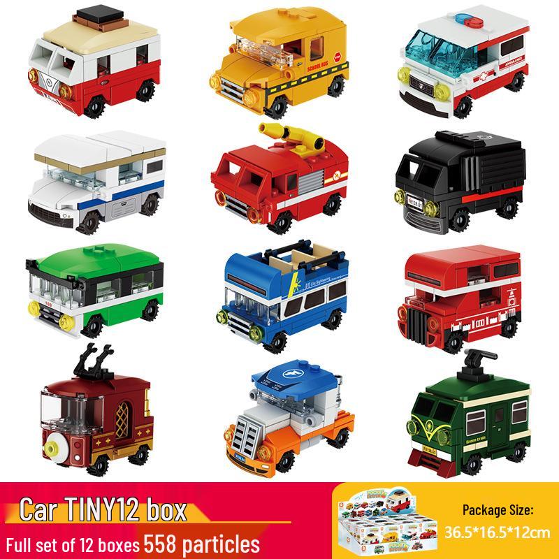 Fang Cheng Educational Building Blocks City Guard Car Puzzle Toy for Boys