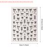 1 Blatt Kawaii Schleife Selbstklebende Nail Art Aufkleber DIY Maniküre Dekor Schleifensticker Schleife&Band Nagelsticker