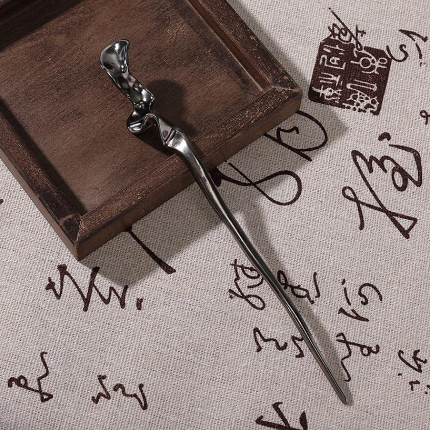 New Metal Hairpin Clips Minimalist Snake Shape Halloween Hair Sticks Chopstick  Jewelry Accessories Hairstyle for Women Gifts