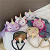 Baby Girl Unicorn Costume Style Childrens Small Shoulder Bag With Durable Pu Fabric