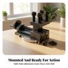 Angle-Adjustable Lathe Tool Rest Low-Height for Turning Tasks