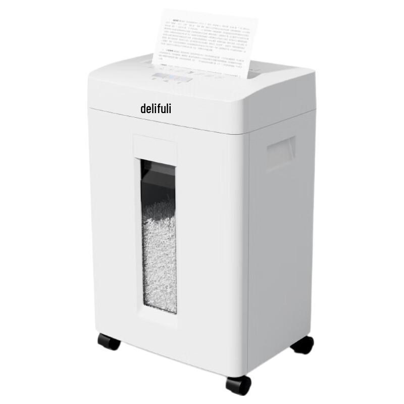 

Deli 8-Sheet Level 4 Cross-Cut Paper Shredder CN plug (adapter included)