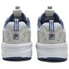 FILA Tracer Abrasion Resistant, Breathable, Lightweight Low top Casual Shoes Men's White Gray F12M422113FWL