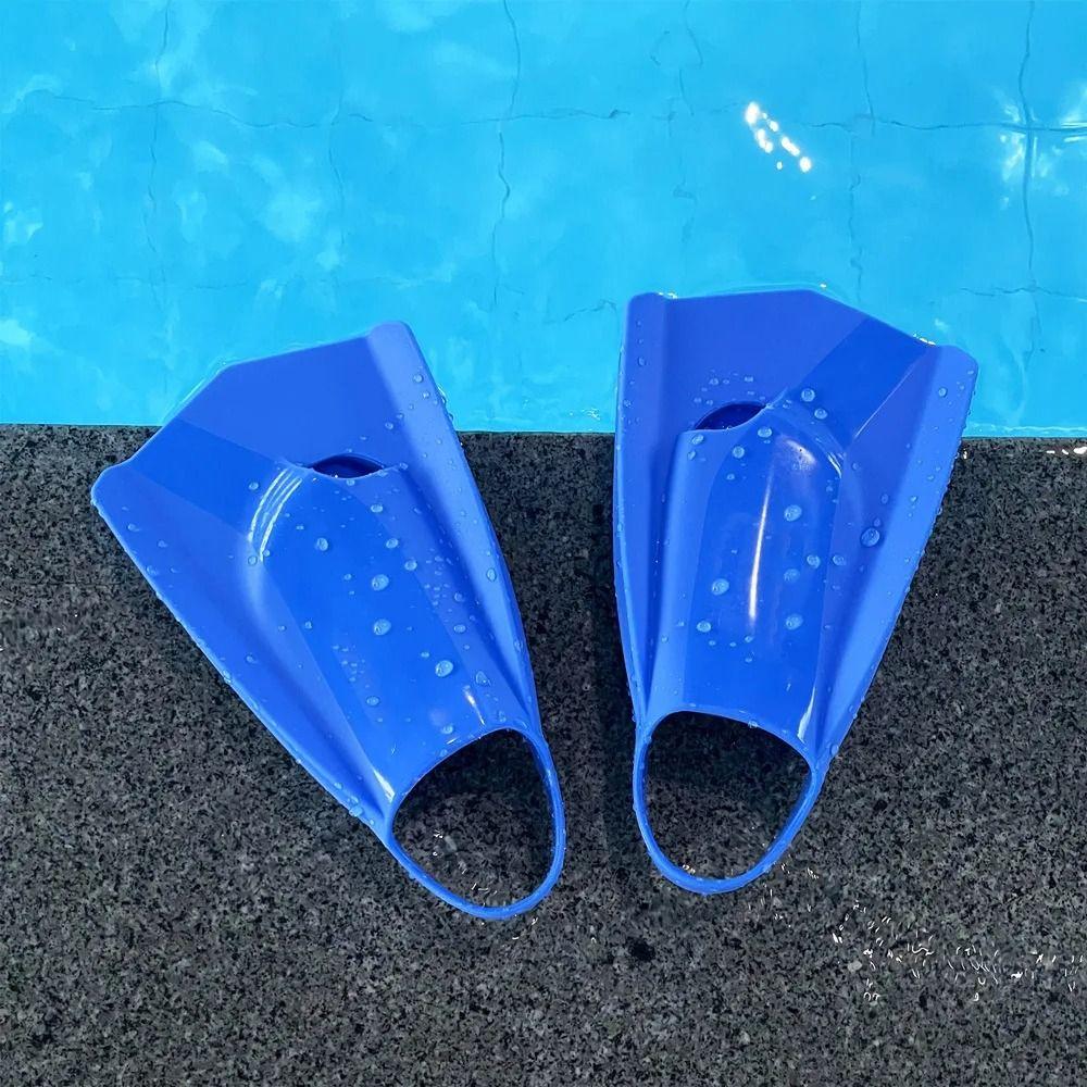 

Silicone Snorkeling Equipment Soft Free Diving Fins Swimming Diving Training Frog Shoes XS синій