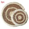 Japanese Woven Bamboo Coaster Set With Insulation For Home Use