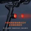Enlee Bicycle Rear Light Smart Induction Brake High Brightness Warning Light For Road Mountain Bike Night Riding Multi Mount