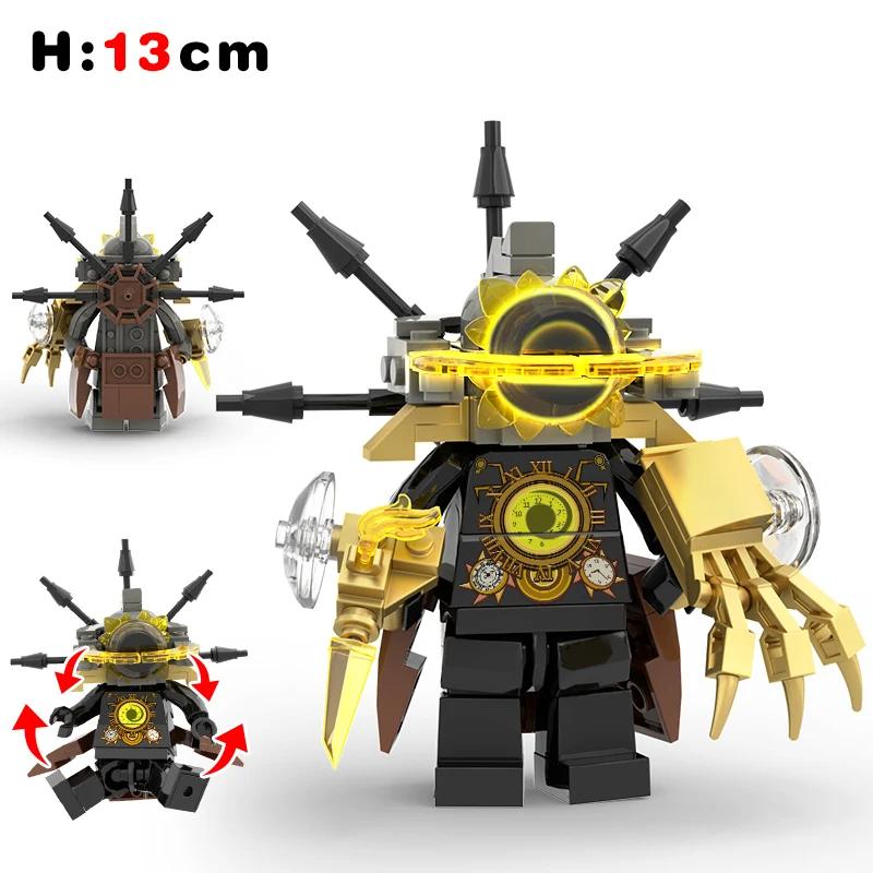 Nouvelles Figurines d'Action Multi-Articulées Skibidi Toileted TVman Blocs de Construction Modèle TVman Speakerman Cameraman Jouets pour Cadeau d'Enfant