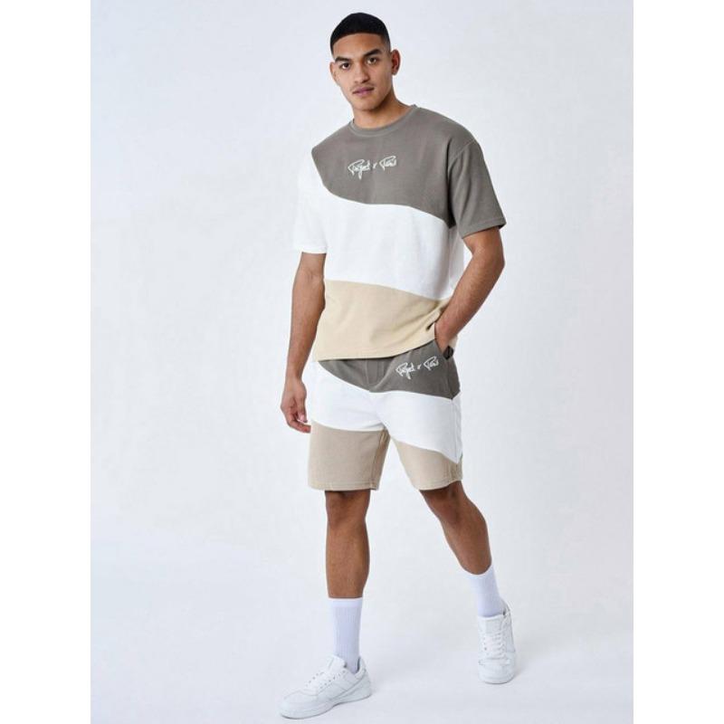 3D Printed Men's Summer Everyday Street Men's Short-sleeved T-shirt And Shorts Set Outdoor Beach Short Urban Fashion Set