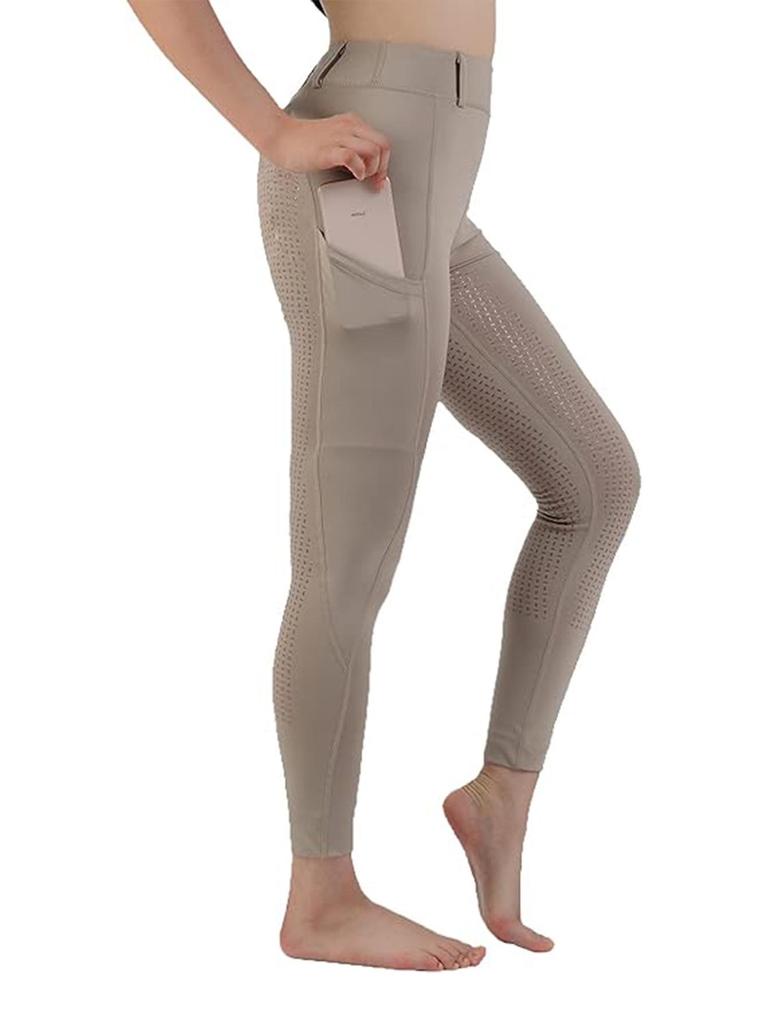 Rima Unisex Summer Equestrian Pants with Anti-Slip Silicone Grip