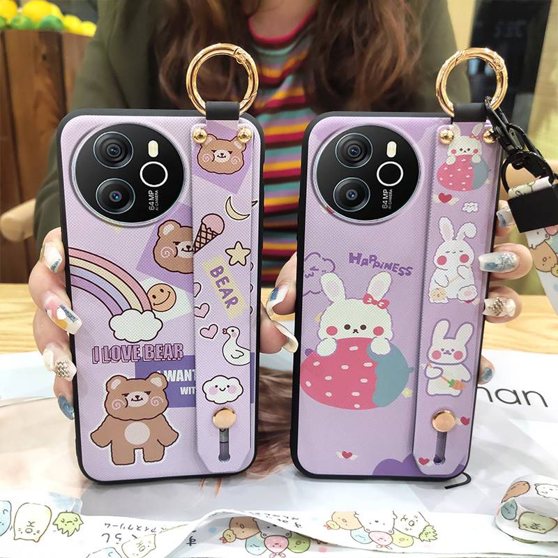 Protective Durable Phone Case For Blackview Shark8/Oscal Tiger12 Waterproof Cartoon Back Cover Anti-knock Silicone Cute