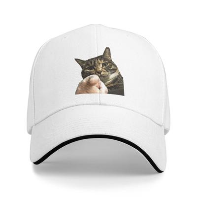 Meme Cat Baseball Cap Fashion Cartoon Anime Sandwich Caps Men Women Adjustable Caps Hat Sport