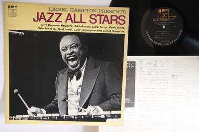 Disque LP LIONEL HAMPTON - Lionel Hampton Jazz All Stars RVL6072 LEGENDS OF MUSI Japon Jazz Occasion
