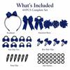 High Elastic Hair Bows Set Bowknot Elastic Hair Ties Gifts Ponytail Holders  Girls Children