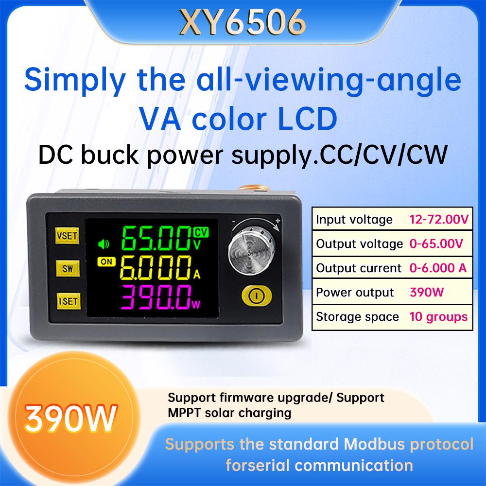 

XY6506/XY6509 CNC Adjustable DC Buck Converter Power Supply Module Constant Voltage Constant Current Solar Charging Module