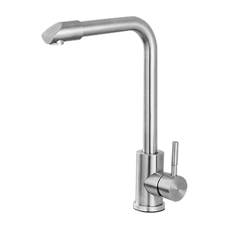 LY163 Brushed Stainless Steel Kitchen Sink Faucet