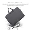 13in Notebook Case Anti collision Full   3 interlayer Laptop Bag Sleeve Case   Black