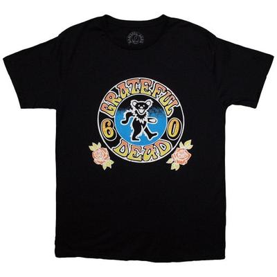 Grateful Dead Unisex Adult Bear Roses T-Shirt