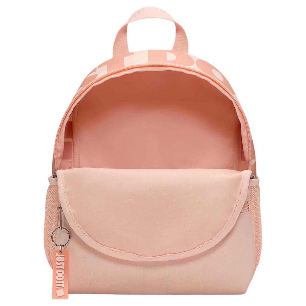 Nike Brasilia Fabric Backpack Regular Unisex Coral Red & Apricot & Pink & Mountain White Casual DR6091-664