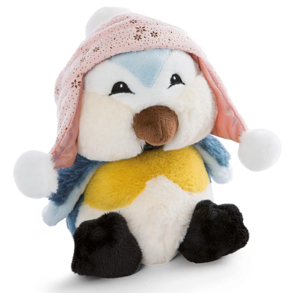 NICI Stuffed Sitting Stuffed Stylish Andor Blue Animal, Animal, Bird, Interior, Winter, Classic, 22cm,