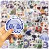 60Pcs Halloween Graffiti Stickers Decorative Guitar Notebook Flat Luggage DIY Stickers