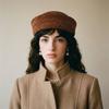 Elegant Beret Hat Fedoras Sailor Hat Fashion Airline Stewardess Caps  Beach Visor
