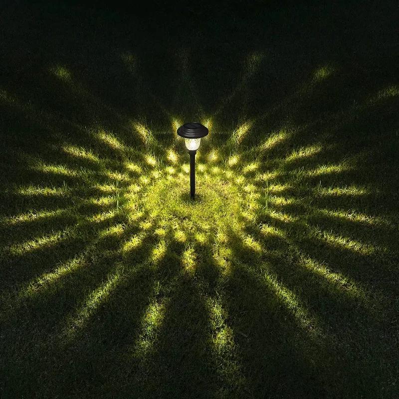 Solar Pathway Stake Lights Solar Garden Light Battery Included Auto On At Dusk Outdoor Garden Lawn Lamp