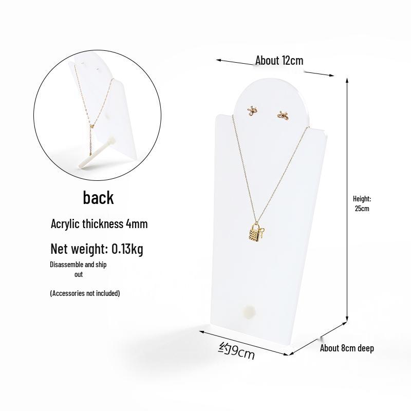 Jewelry Display Stand for Rings, Necklaces, Earrings, and Bracelets - Perfect for Live Streaming and Shooting Props