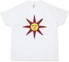 SUN LOGO DARK Kids Boys T-Shirt Firelink Shrine Dark Gamer Nerd Larp Souls-