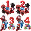 Spidey En Zijn Geweldige Vrienden Ballonnen Set Spiderman Folie Ballon Jongens Verjaardag Ballon Kind Verjaardag Decoratie Babyborrel Globos