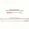 1pcs Retractable Clothes Drng Rods Balcony Clothes Airer Stretches out for Hanging Clothes Home Dormi Metal Storage Organiza