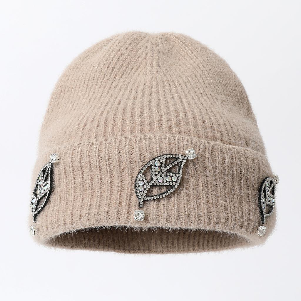 Winter Wool Hat Trendy Versatile Knitted Hat Thickened Cold Protection Ear Protection Cold Hat