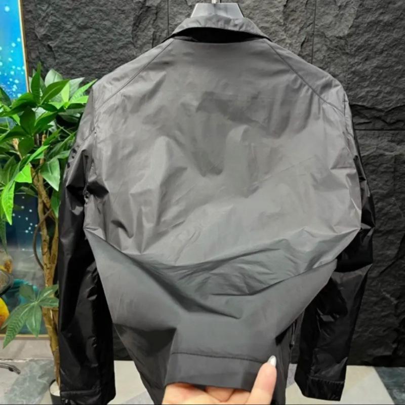 New Jacket Men's Lapel Solid Color Versatile Spring and Summer Jacket Business Casual Korean Style Handsome