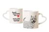Norwich Terrier - Cup with a Dog, Adorable Cup with a Heart-shaped Handle, Universal Gift from the Brand
