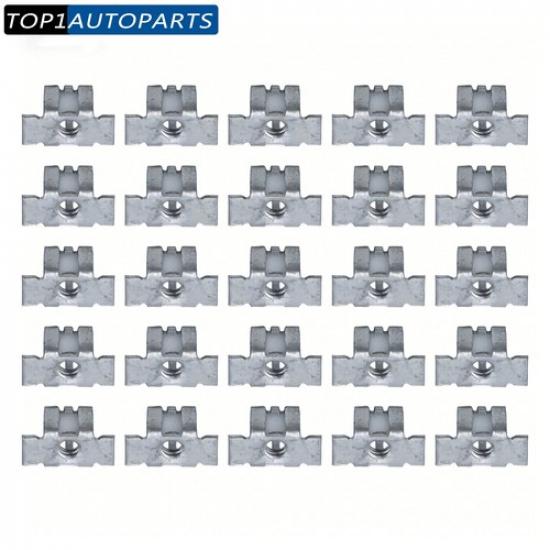 30X Radiator Grille Nut 11570654 15686142 15703799 For Chevrolet Cadillac