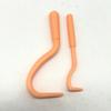 2 Pcs/Set Tick Remover Tool Pain Free Tick Removal Tweezers Portable Plastic Tick Puller Grabber for Dogs Cats Humans