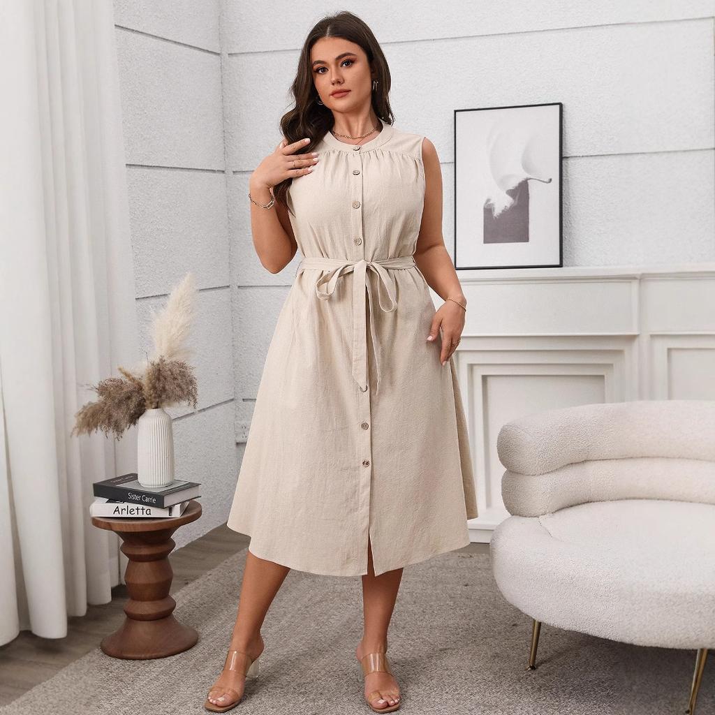 European and American foreign trade women's clothing cross-border Amazon independent station 2025 spring and summer temperament slim button-type