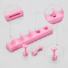 Nail Stand with Removable Holders Non False Stable for Manicurists Magnetfree Heart