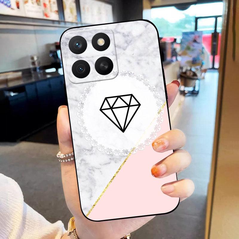 For Honor X8C Case Fashion Soft Silicone TPU Phone Case Back Cover For Honor X8C Protective Cover Fundas Coque Shockproof Bumper