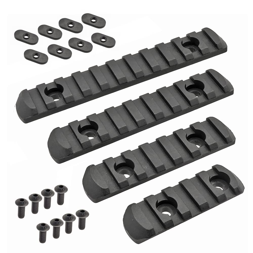 Ryohin Buhin 20mm MOE Handguard Compatible Polymer Rail for Tokyo Marui M4 (Set of 4 L2/L3/L4/L5 Types)